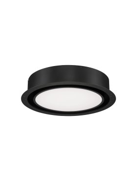 Nova Luce Perfect Profile Trimless - inbouwspot op afstandsbediening (incl.) - Ø 400 mm, 475 mm inbouwmaat - 24W dimbare LED incl. - 2700K-6000K - zwart