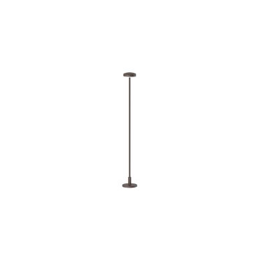 VK Lighting Jade - tuinpaal - Ø 7 x 53,4 cm - 1W LED incl. - IP65 - roestbruin