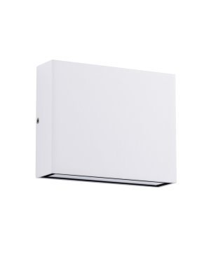 Nova Luce Tick - buiten wandverlichting - 11,5 x 9 x 3 cm - 7W LED incl. - IP54 - zandwit