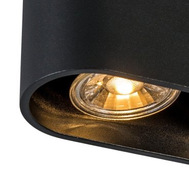 Zuma Line Ronduo SL - opbouwspot - 16 x 6 x 11 cm - zwart