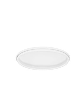 Nova Luce Willow - plafondlamp - Ø 60 x 6 cm - 52W LED incl. - zandwit