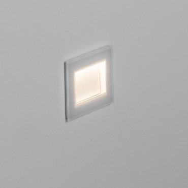 Nova Luce Olin - inbouw wandverlichting - 10,2 x 7,8 x 5,8 cm - 3W LED incl. - IP65 - zandwit