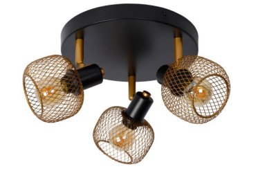 Lucide Maren - opbouwspot 3L - Ø 22 x 37 x 14,5 cm - Goud