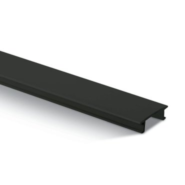 ONE Light Square Track Surface - afdekking voor rail - 3-fase railsysteem - 2m - zwart