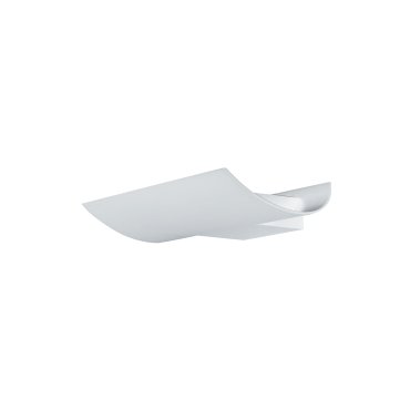 VK Lighting Cape - wandlamp buiten - 19,4 x 30 x 4,3 cm - 10W LED incl. - IP65 - wit