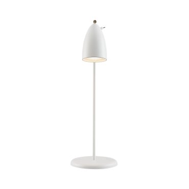 Design for the People Nexus 2 - tafellamp - Ø 20 x 66 cm - wit en grijs