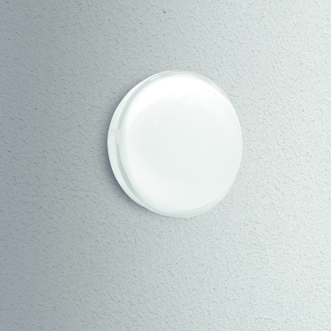 Century Italia Simply - wand/plafondlamp - Ø 22 x 6,9 cm - 24W LED incl. - IP65 - wit