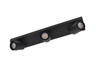 Projectlight Selene - opbouwspot 3L - 50 x 10 x 11 cm - IP44 - zwart