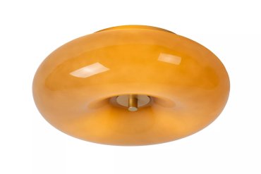 Lucide Senstino - plafondlamp - Ø 30 x 11 cm - taupe