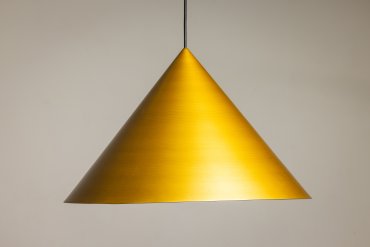 ETH Dillon - hanglamp - Ø 55 x 200 cm - brons