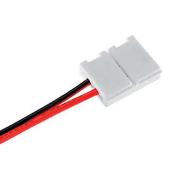 Elmark ACC031 - connector voor 8mm enkelkleurige LED-strip - 150mm kabel