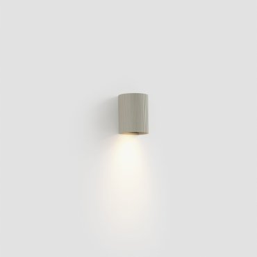 Faro Sole I - wandlamp -  8 x 10 x 6,5 cm - grijs