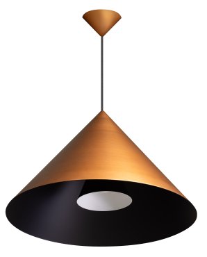 ETH Dillon - hanglamp - Ø 55 x 200 cm - licht koper