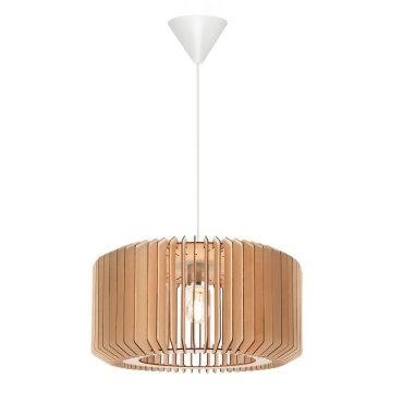Nordlux Asti - hanglamp - Ø 50 x 225 cm - hout