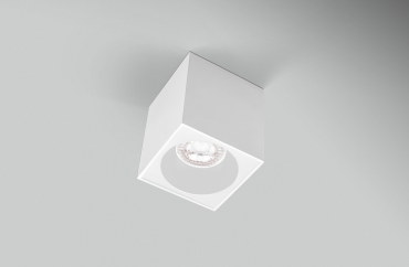 Century Italia Essenza Cube - opbouwspot 1L - 9,6 x 9,6 x 10,2 cm - wit