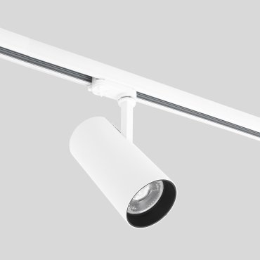 Nova Luce Track - 3-fase railsysteem - Ø 9,3 x 27 cm - 30W LED incl. - wit - warmwitte lichtkleur