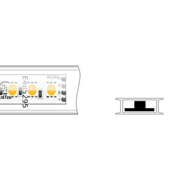 Klus LED strip - 1,67cm breed, 500cm lengte - 24Vdc - 7W LED per meter - 120 LEDs per meter - IP65 - RGB