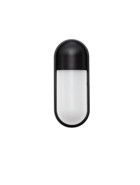 Nova Luce Arrow - buiten wandverlichting - 10 x 24 x 9 cm - 9W LED incl. - IP65 - donker antraciet