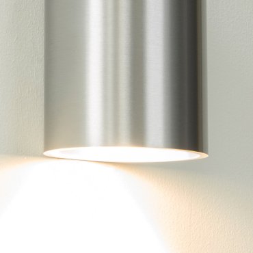 Artdelight Brody - wandlamp - Ø 7,2 x 11 cm - 4W LED incl. - IP54 - aluminium