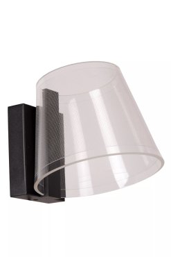 Lucide Korgis - wandlamp - 15 x 17,6 x 14,8 cm - 10W LED incl. - IP44 - zwart