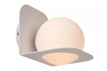 Lucide Davy - wandlamp - 14 x 16 x 16,7 cm - IP44 - wit