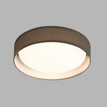Searchlight Gianna - plafondverlichting - Ø 50 x 12,5 cm - 25W LED incl. - grijs