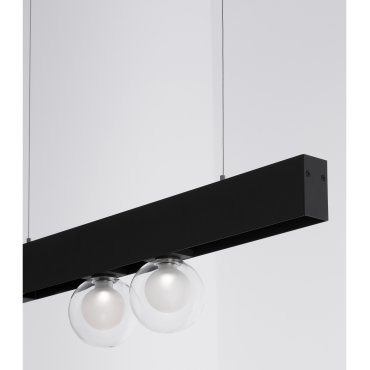 Nova Luce Karma - armatuur voor magnetisch profielsysteem - Ø 10 x 15 cm - 5W LED incl. - zwart
