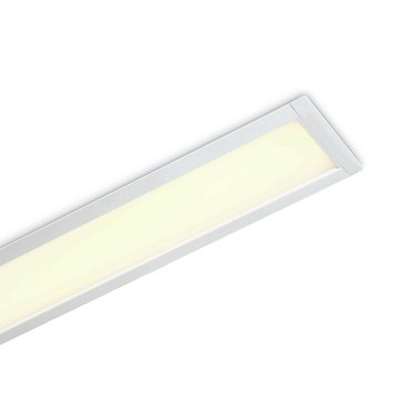 ONE Light Recessed LED Linear Profiles - inbouw plafondverlichting - 121 x 8 x 5,5 cm - 40W LED incl. - wit - witte lichtkleur