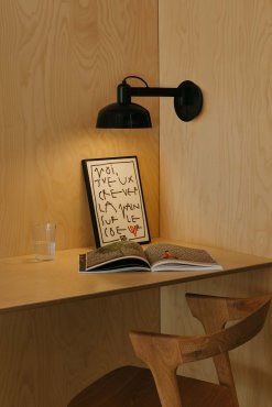 Faro Tatawin - wandlamp - Ø 18,4 x 38 x 15 cm - satijnzwart en glanszwart
