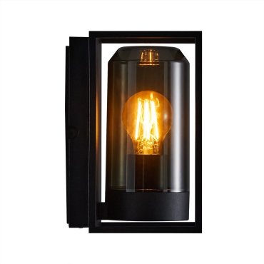 Nordlux Griffin - buiten wandverlichting - 13 x 23,2 x 15,6 cm - IP44 - gerookt