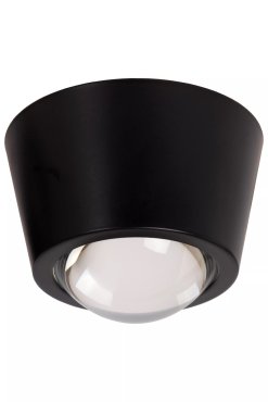 Lucide Rigon - plafondverlichting - Ø 9 x 6,6 cm - 6W LED incl. - zwart
