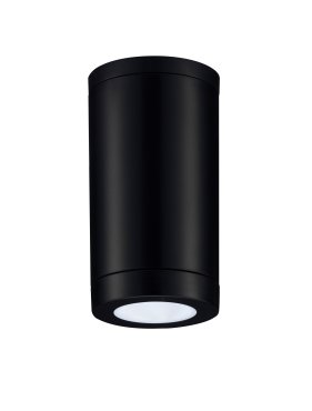 Nova Luce Spot - buiten plafondverlichting - Ø 7,6 x 14 cm - IP54 - zandzwart