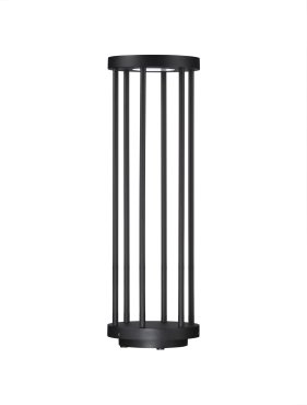 Nova Luce Nereus - tuinpaal - Ø 16 x 50 cm - 8W LED incl. - IP65 - donker antraciet
