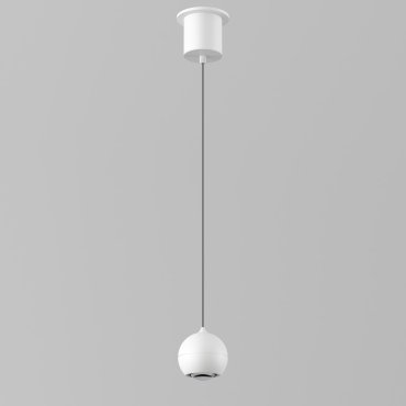 Artdelight Miami - hanglamp - Ø 10 x 218 cm - 10,8W dimbare LED incl. - wit