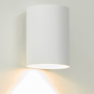 Artdelight Roulo1 - wandverlichting - Ø 6,4 x 9 cm - wit