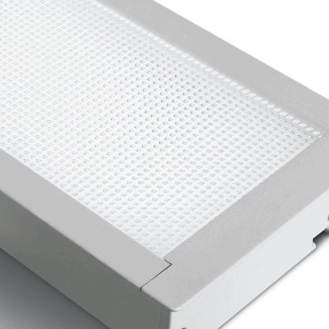 ONE Light UGR19 Recessed LED Linear Profiles - inbouw plafondverlichting - 121 x 8 x 5,5 cm - 40W LED incl. - wit - witte lichtkleur