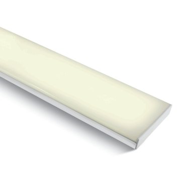 ONE Light LED Linear Floating Light - plafondverlichting - 120 x 12 x 2 cm - 48W LED incl. - wit - warm witte lichtkleur