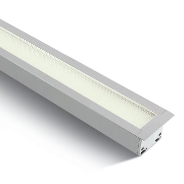 ONE Light UGR19 Recessed LED Linear Profiles - inbouw plafondverlichting - 121 x 5 x 5,5 cm - 40W LED incl. - wit - witte lichtkleur