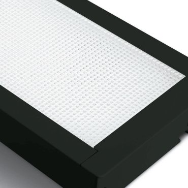 ONE Light UGR19 Recessed LED Linear Profiles - inbouw plafondverlichting - 121 x 5 x 5,5 cm - 40W LED incl. - zwart - witte lichtkleur
