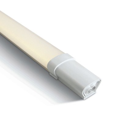 ONE Light LED Connectable - 127,5 x 4,3 x 3,3 cm - 36W LED incl. - IP65 - wit - warm witte lichtkleur