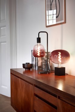 Calex Boden Marron Gradient LED lamp - Ø 22 x 22,5 cm - E27 - 5W dimbaar - 1800K