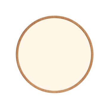 Nordlux Oja - plafondverlichting - Ø 42,4 x 2,3 cm - 3 stappen Moodmaker functie (2700K) - 22W LED incl. - houtfolie