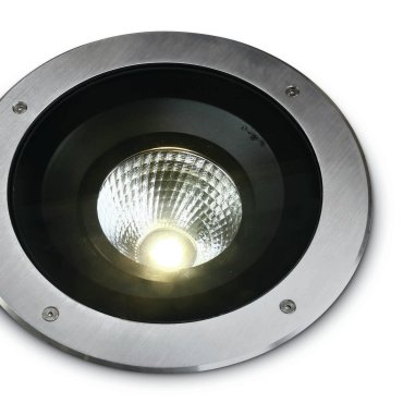 ONE Light COB Inground Adjustable Range - grondspot voor buiten - Ø 270 mm, Ø 330 mm inbouwmaat - 30W dimbare LED incl. - IP67 - roestvrij staal