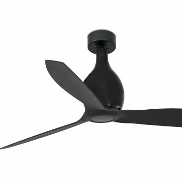 Faro Mini Eterfan - plafondventilator met afstandsbediening - Ø 128 cm - mat zwart
