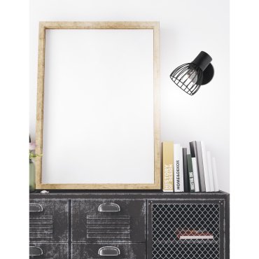 Nova Luce Fiumicino - opbouwspot - 8 x 14 x 11,5 cm - mat zwart