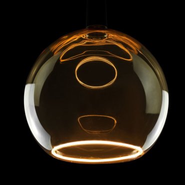 Segula LED lamp - Floating Line - Ø 30 x 32 cm - E27 - 8W dimbaar - 1900K - amber