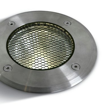 ONE Light COB Inground Range - grondspot voor buiten - Ø 145 mm, Ø 132 inbouwmaat - 20W dimbare LED incl. - IP67 - roestvrij staal - warm witte lichtkleur