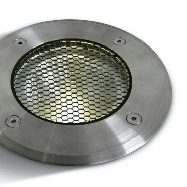 ONE Light COB Inground Range - grondspot voor buiten - Ø 145 mm, Ø 132 mm inbouwmaat - 20W dimbare LED incl. - IP67 - roestvrij staal - witte lichtkleur