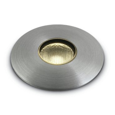 ONE Light Inground Mini Series - grondspot voor buiten - Ø 37 mm  - 1W dimbare LED incl. - IP67 - aluminium