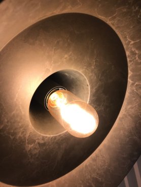 VK Lighting Sosta - hanglamp - Ø 30 x 121 cm - donkergrijs